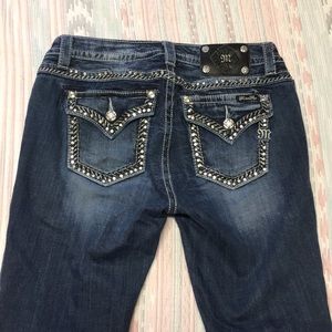 Miss Me Jeans Mid-Rise Skinny Jeans size 29